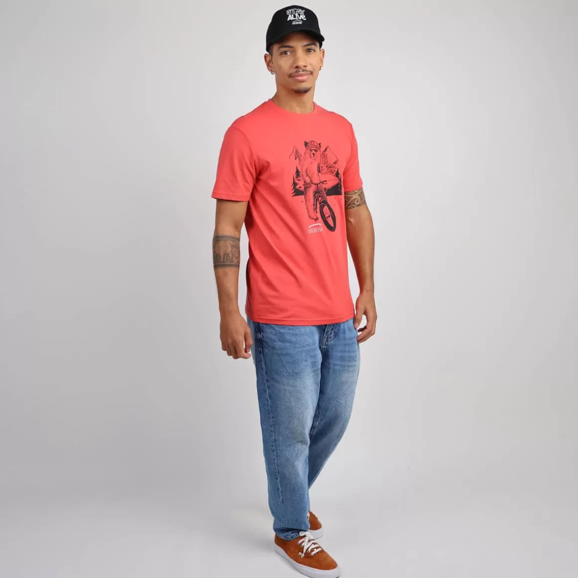 OXBOW Tee-shirt TAUBAL - Guarana Hot