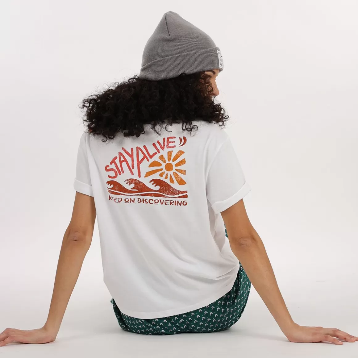 OXBOW Tee-Shirt TAZIM - Blanc White Cheap