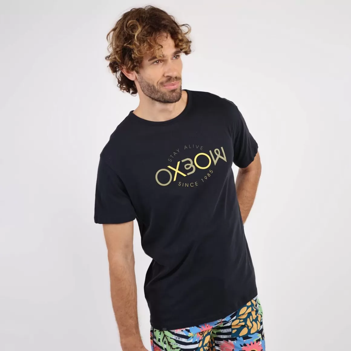 OXBOW Tee-shirt TEIKI - Noir Black Best Sale