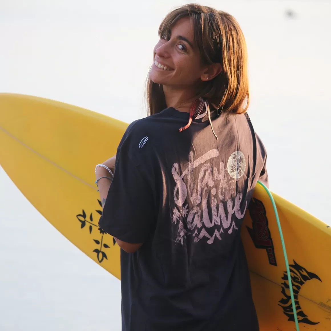 OXBOW Tee-Shirt TERIZ - Deep Marine Best