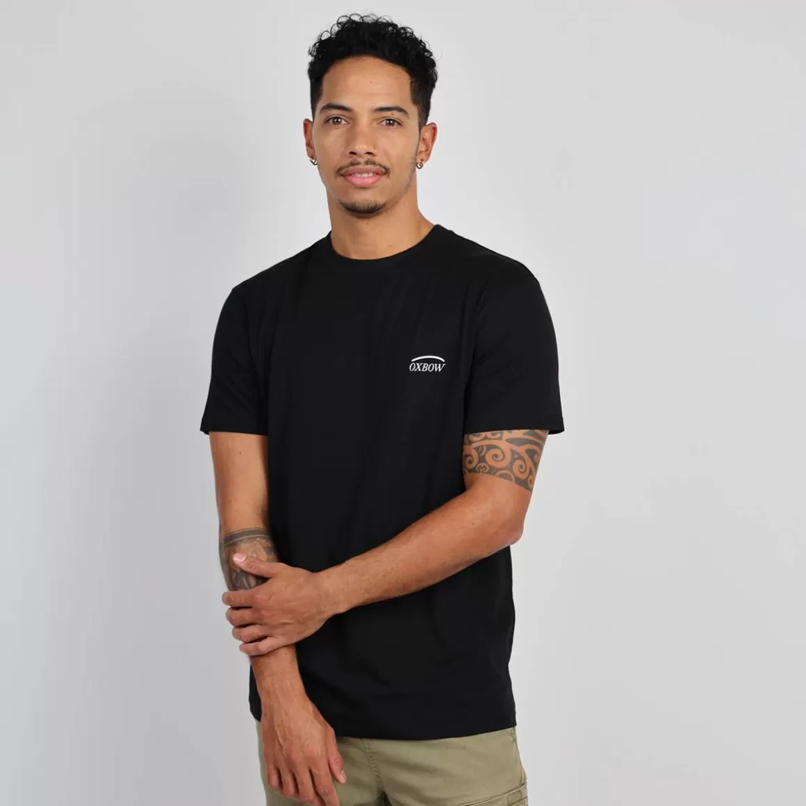 OXBOW Tee-shirt TERONI - Noir Black Hot