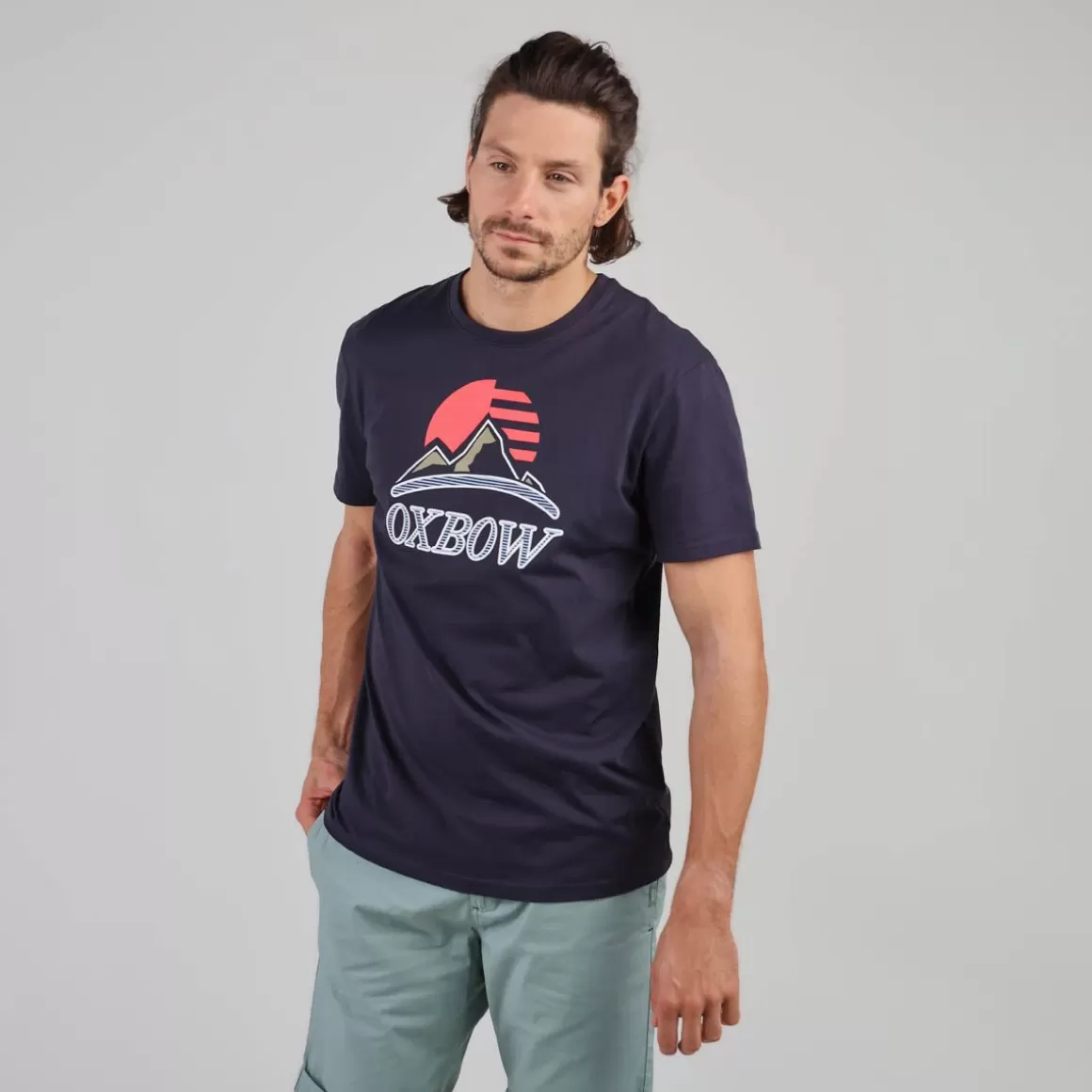 OXBOW Tee-shirt TEROO - Deep Marine Best