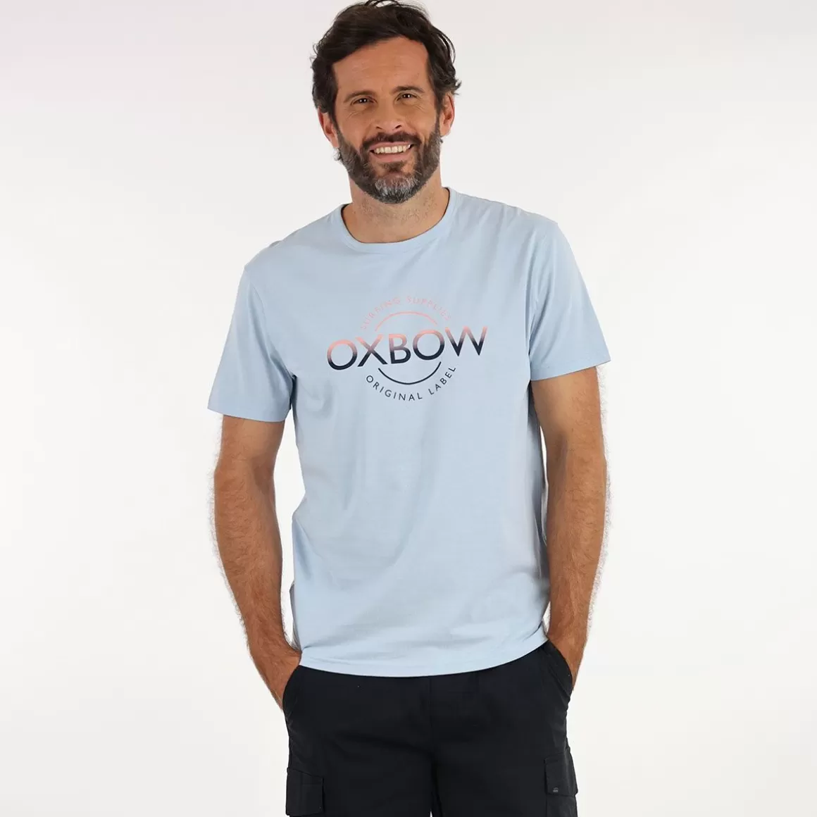 OXBOW Tee-Shirt TINKY - Light Blue Fashion