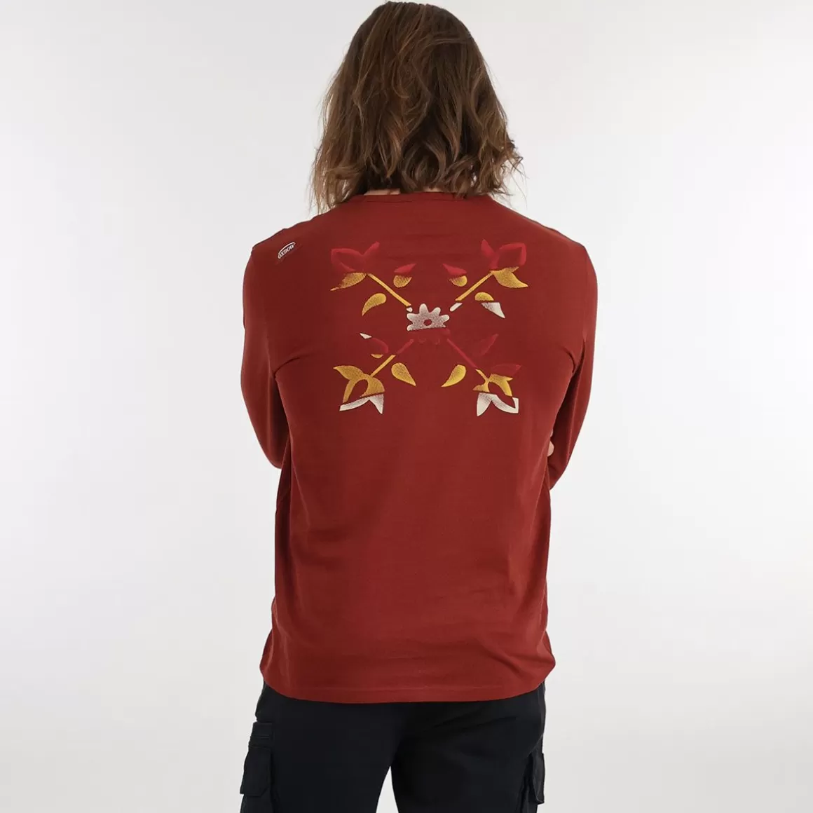 OXBOW Tee-Shirt TIRMOK - Grenat Sale