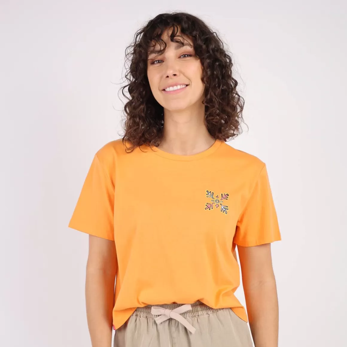 OXBOW Tee-shirt TISURF - Tangerine Cheap