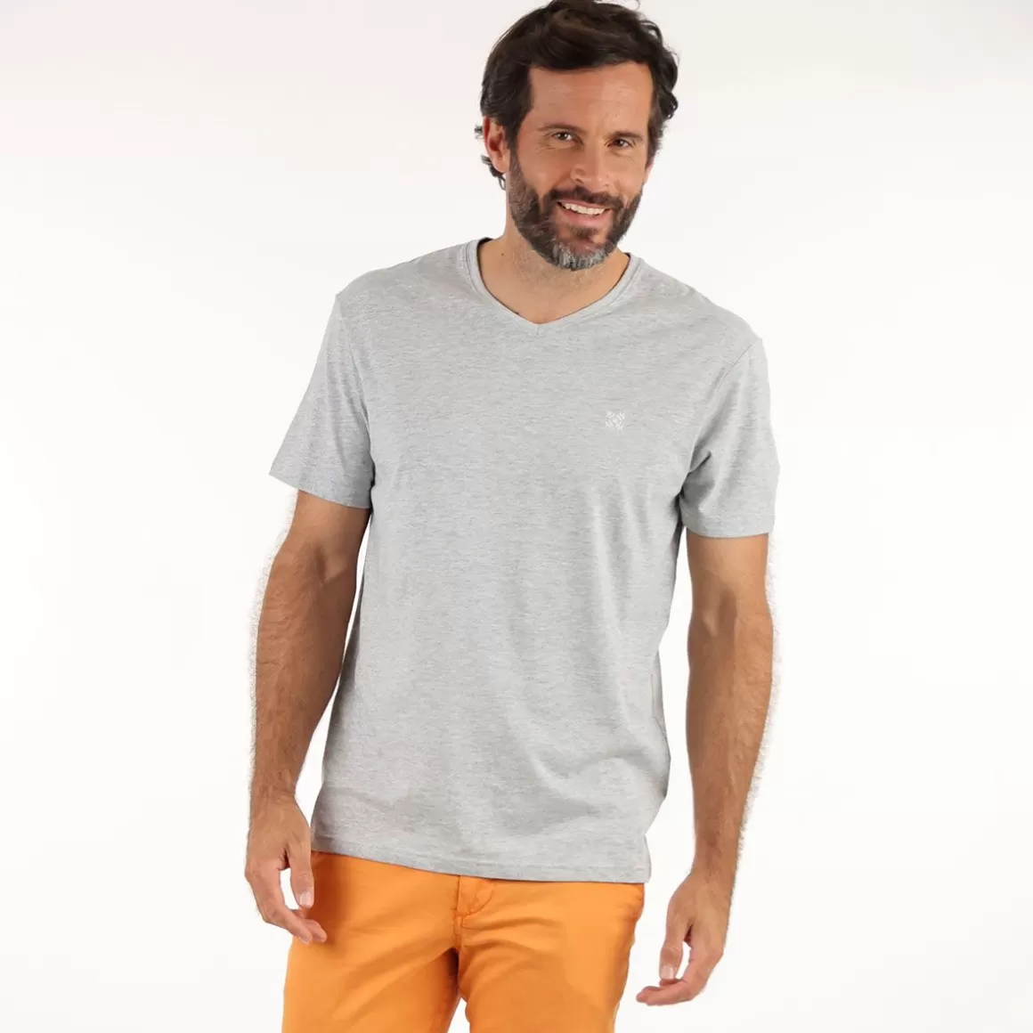 OXBOW Tee-Shirt TIVE - Heather Grey Sale