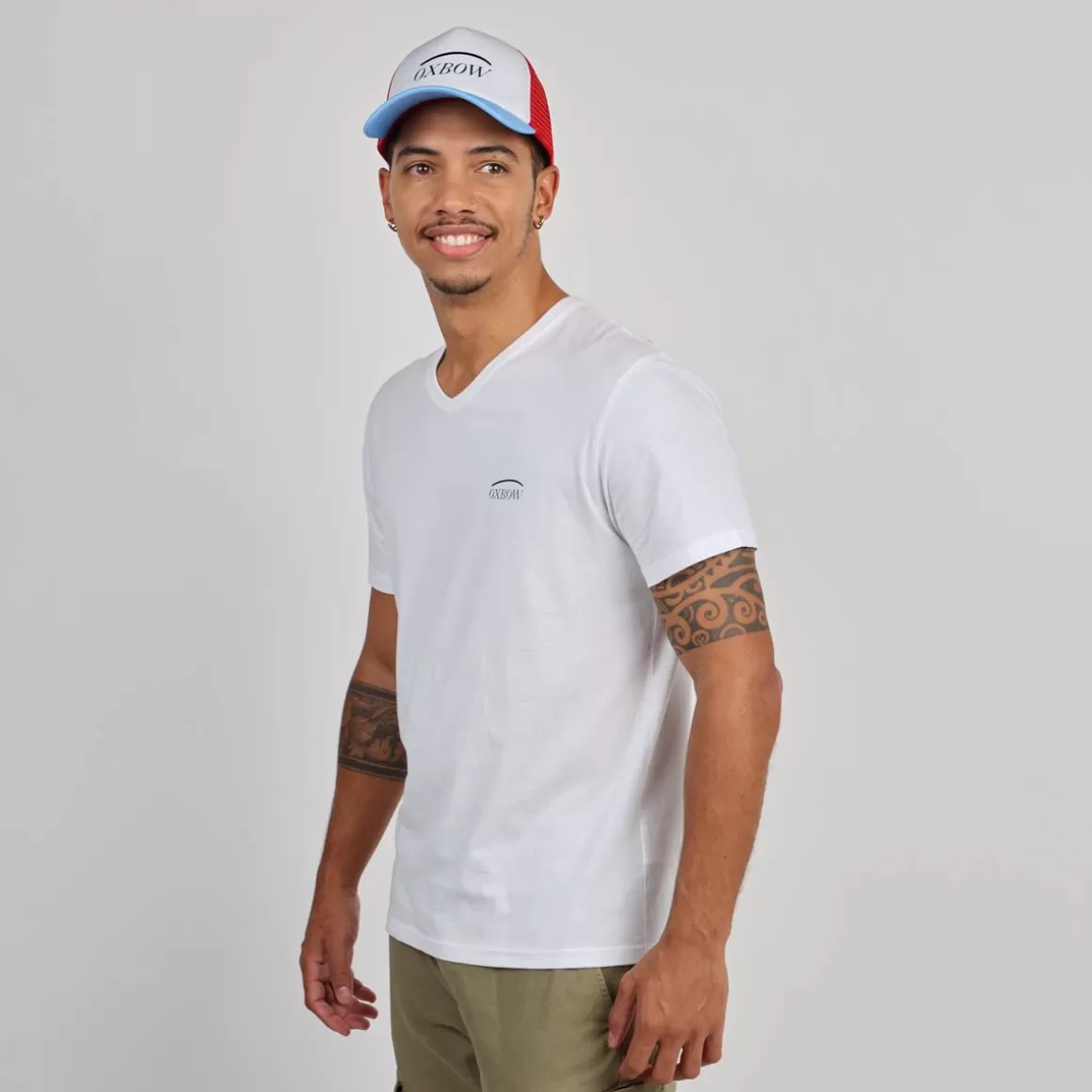 OXBOW Tee-shirt TIVEGA - Blanc White Hot