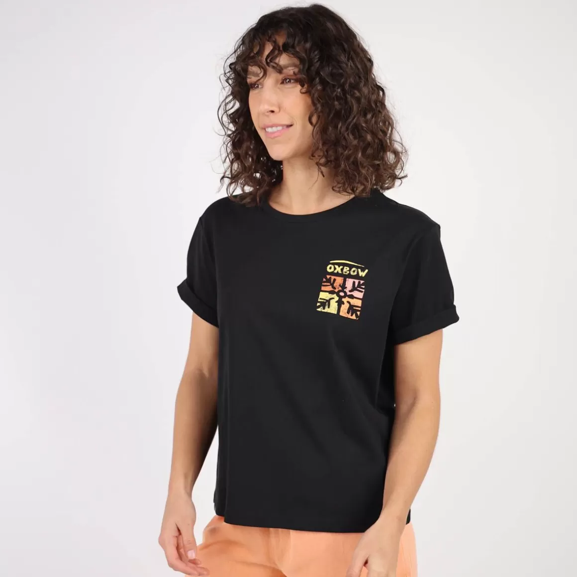 OXBOW Tee-shirt TOBOB - Noir Black Sale