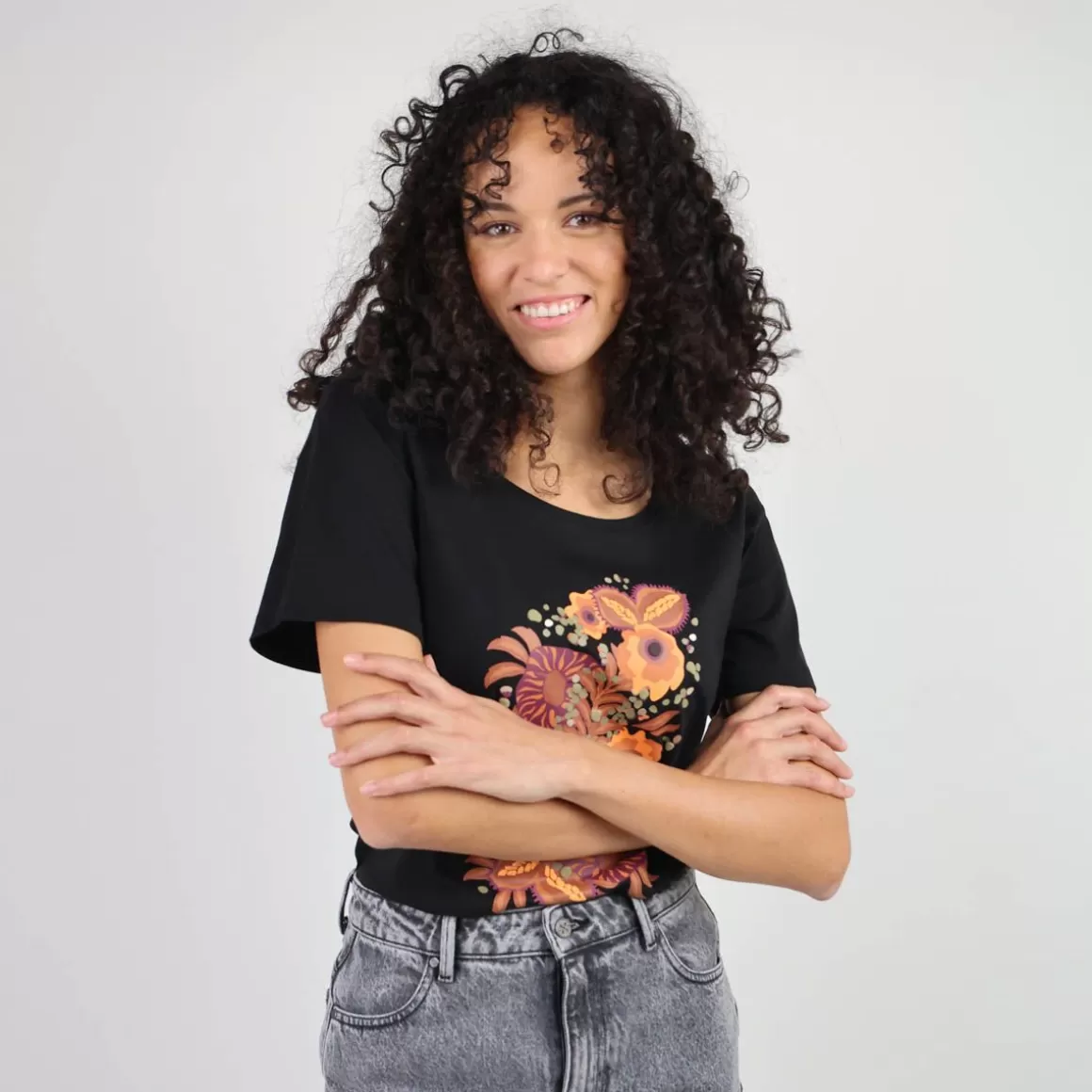 OXBOW Tee-shirt TRIUMPH - Noir Black Discount