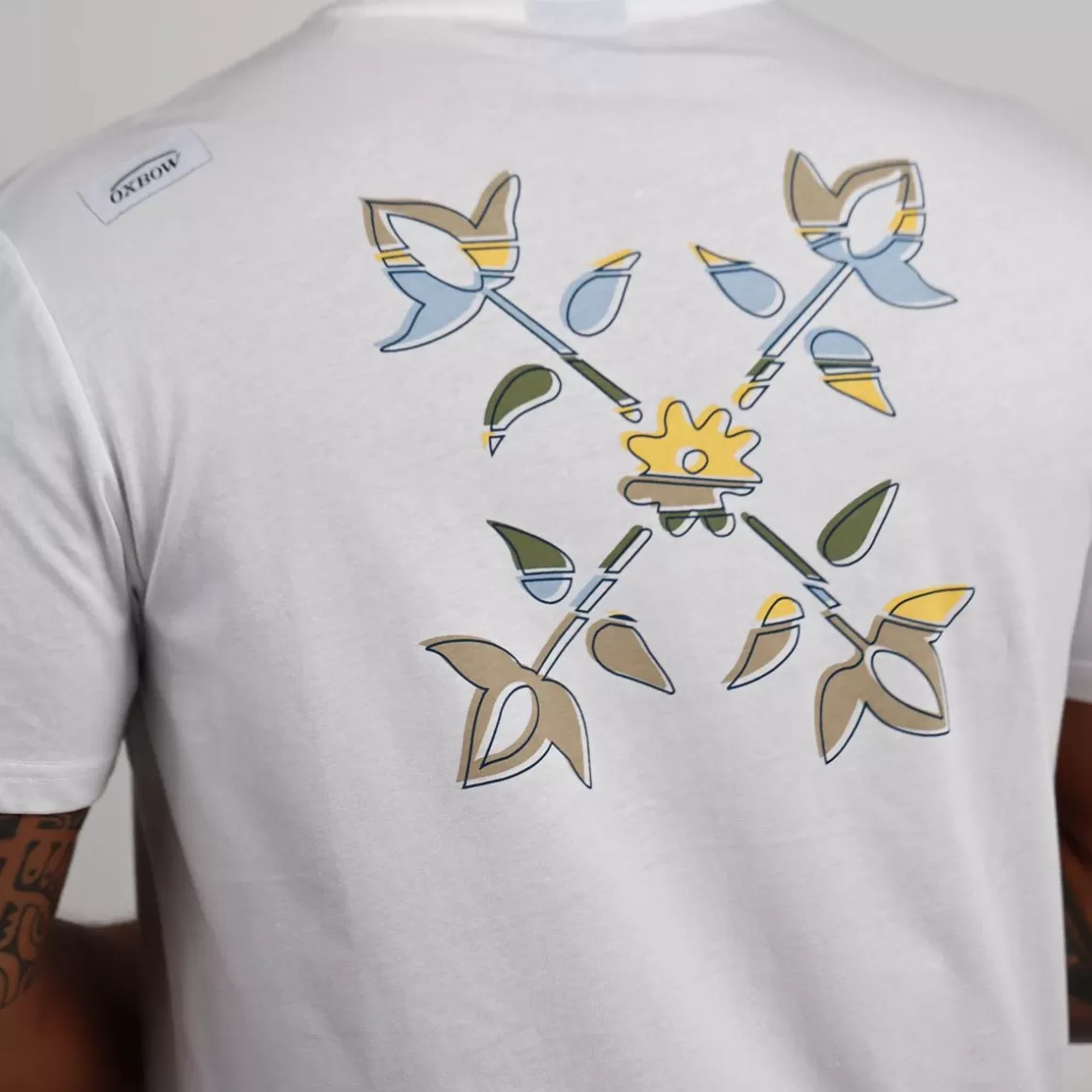 OXBOW Tee-shirt TUMURAI - Blanc White Hot